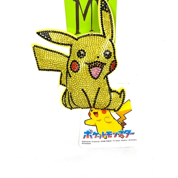 Sparkly Pikachu Rhinestone Keychain – Pokémon - Picture 9 of 9
